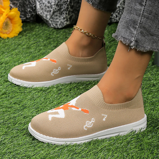 Baskets Slip-On respirantes pour femmes avec dessus élastique Chic und Stil