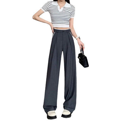 Pantalons larges taille haute pour femmes Chic und Stil 1750846898