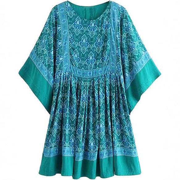 Robe courte Boho-Chic Chic und Stil pour femmes