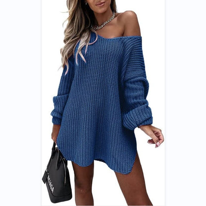 Robe en tricot surdimensionnée pour femmes Chic und Stil
