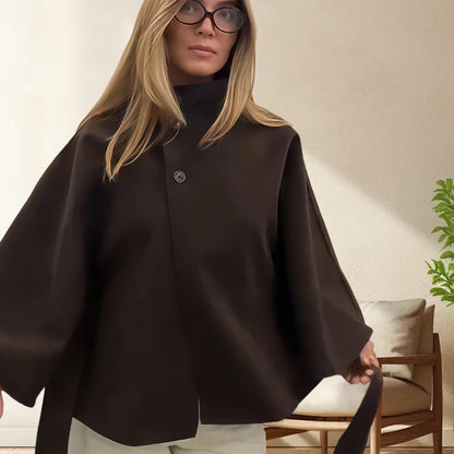Dames élégante et polyvalente veste cape Chic und Stil