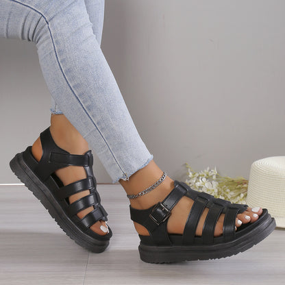 Dames Chaussons Sportifs avec des Sangles Réglables et Semelle Antidérapante Chic und Stil