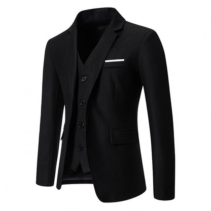 Costume élégant pour hommes avec blazer, gilet et pantalon Chic und Stil