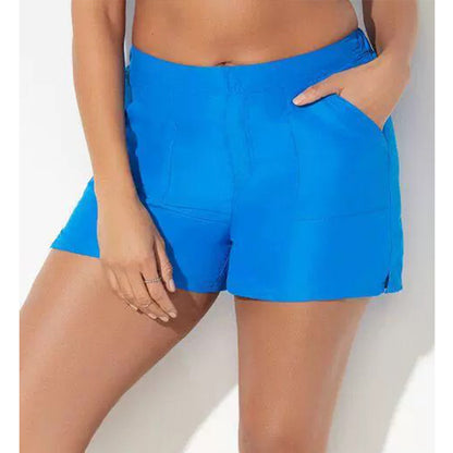 Chic und Stil women's tropical print tankini set and shorts