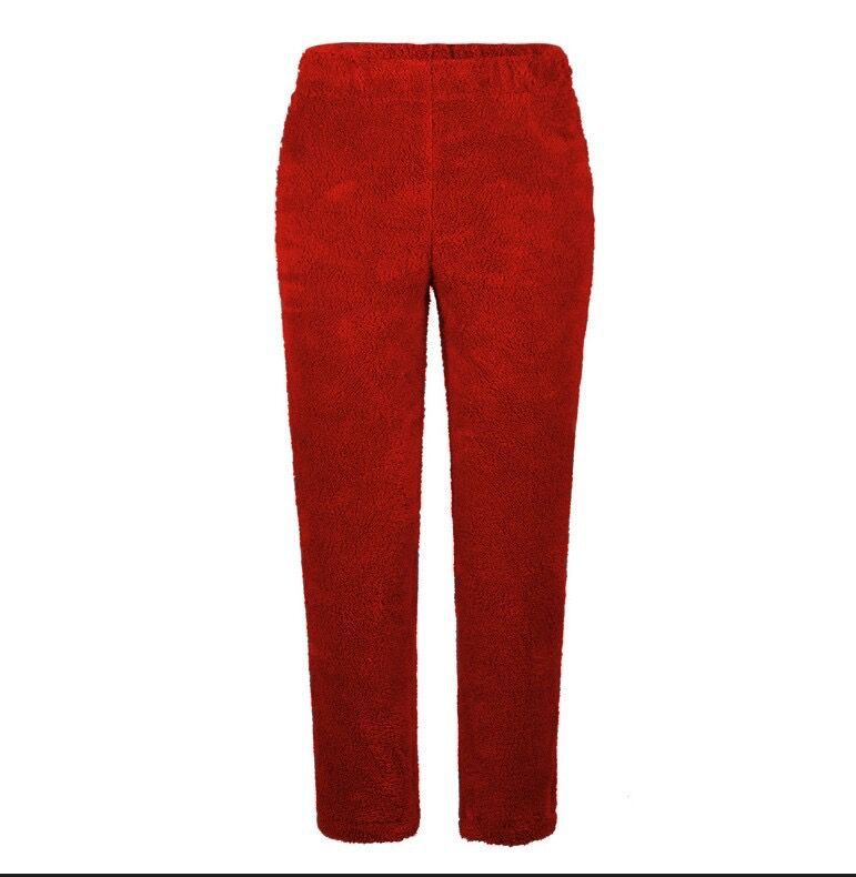 Ladies Soft Chic Fleece Relaxed Pants