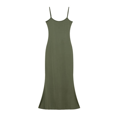 Ladies Elegant Slip Maxi Dress Chic and Style