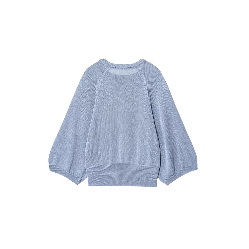 Pull-over tricot décontracté pour femmes avec des manches amples Chic und Stil