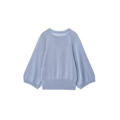 Pull-over tricot décontracté pour femmes avec des manches amples Chic und Stil