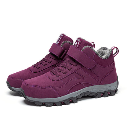 Chaussures de randonnée isolées pour femmes avec semelle antidérapante et solution de velcro pratique Chic und Stil