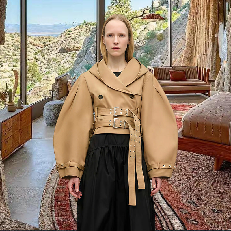 Dames élégante et à la mode veste avec motif animal tendance Chic und Stil