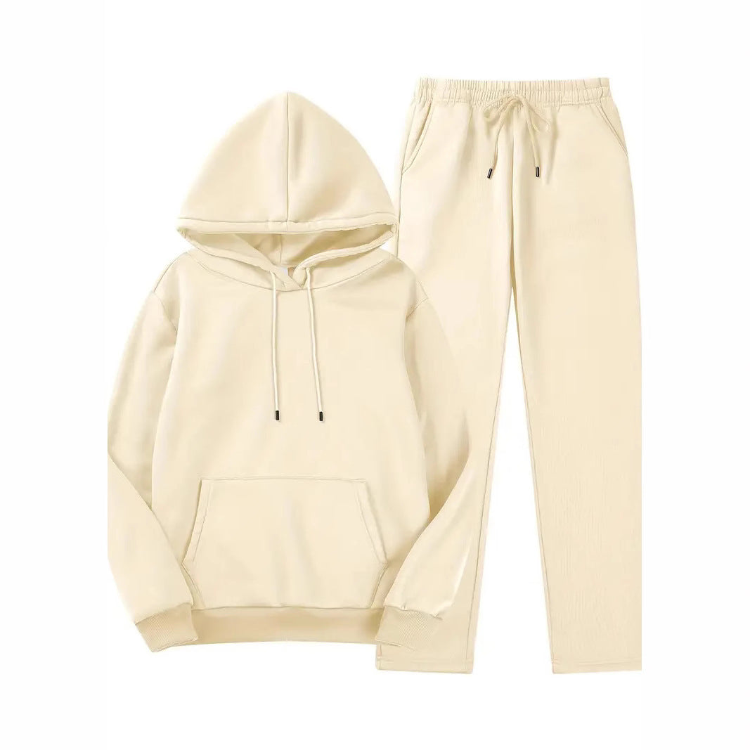 Chic Hoodie and Jogging Pants Set