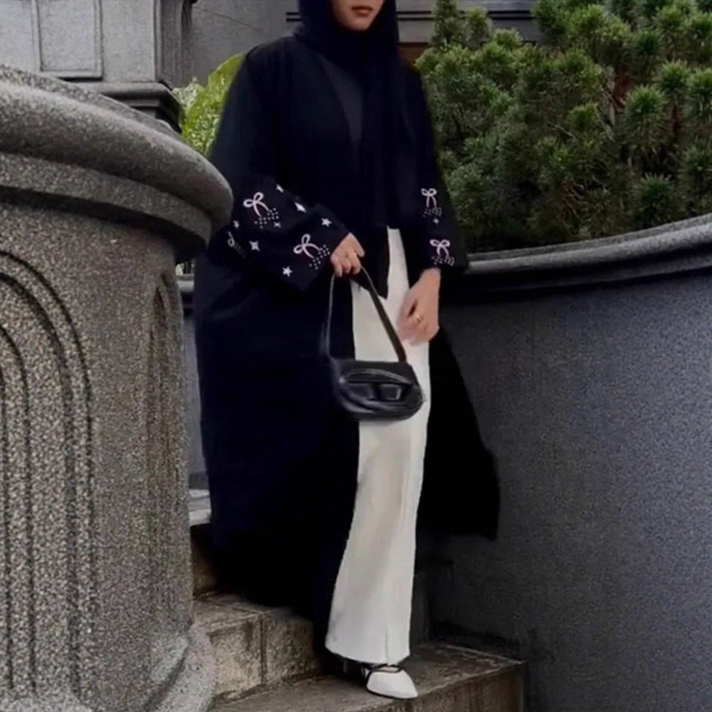 Dames élégant Kimono-Cardigan avec des manches détaillées Chic und Stil