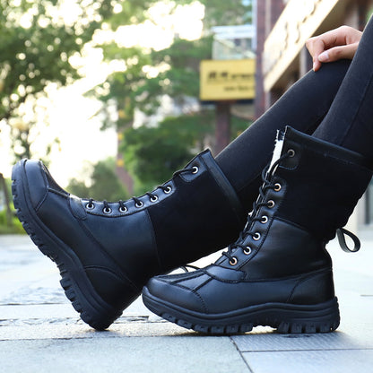 Bottes d'hiver pour femmes doublées avec semelle antidérapante et doublure isolante Chic und Stil