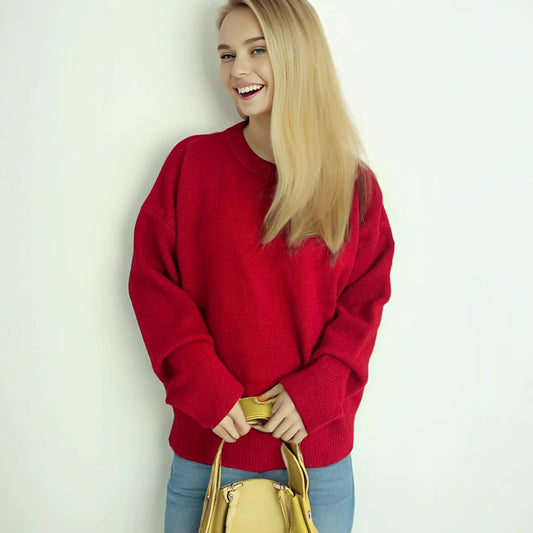 Pull en tricot décontracté pour femmes avec une coupe ample et un confort maximal Chic und Stil