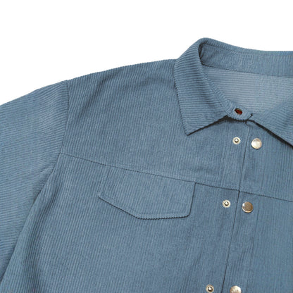 Chemise oversize décontractée pour femmes avec de larges rayures Chic und Stil