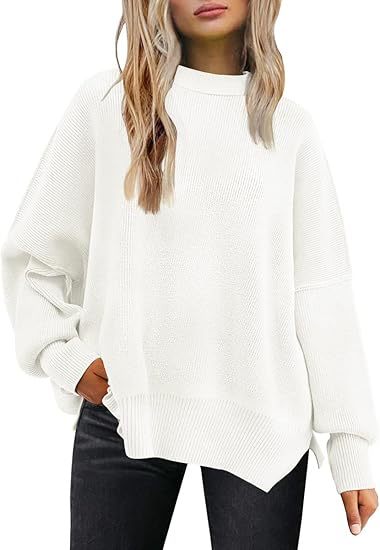 Dames pull en tricot décontracté Chic und Stil