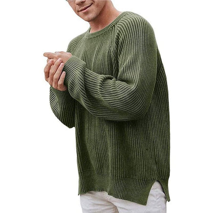 Pull en maille élégant pour hommes avec un design texturé et une coupe moderne Chic und Stil