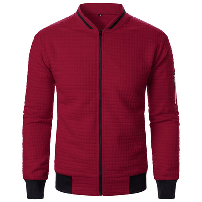 Veste de sport pour homme avec un design structuré innovant Chic und Stil