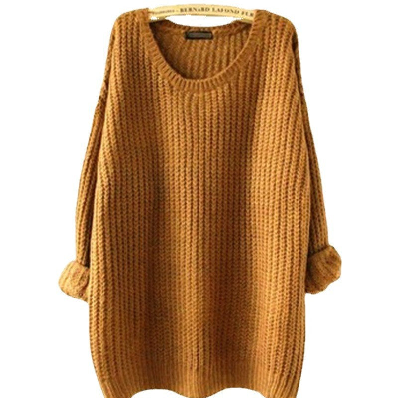 Pull en maille épaisse pour femmes avec coupe oversize et structure aérée Chic und Stil