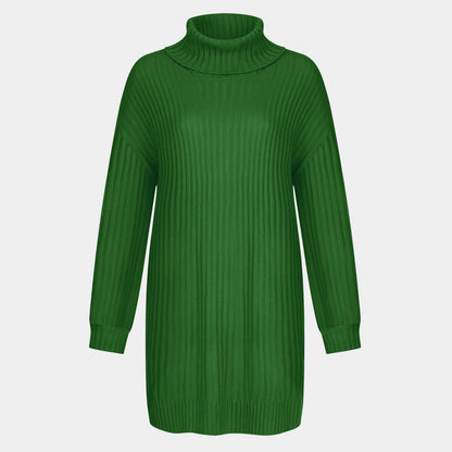 Pull-over à col roulé en grosse maille pour femmes, coupe décontractée Chic und Stil