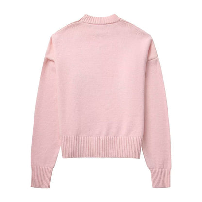 Pull décontracté pour femme avec épaules tombantes Chic und Stil