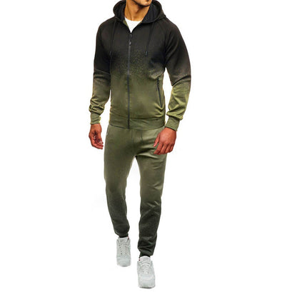 Costume de sport pour homme avec un dégradé de couleurs moderne et un matériau confortable Chic und Stil