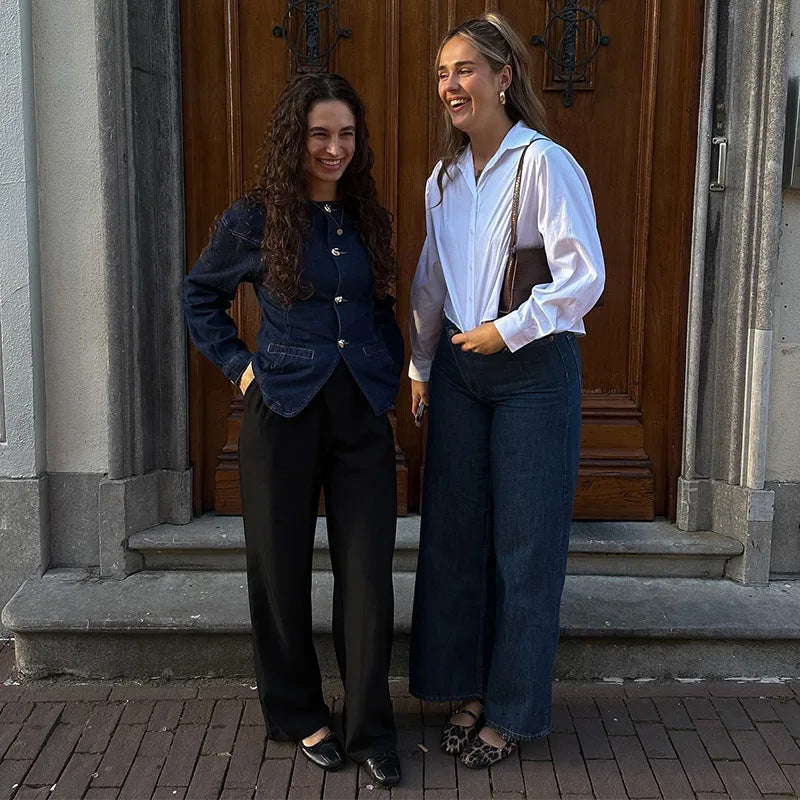 Veste Blazer en Jean Femme Chic & Stil