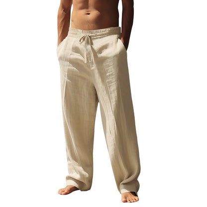 Men's airy summer pants with elastic waistband Chic and style