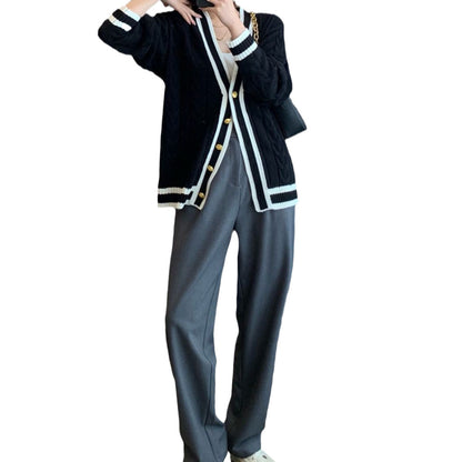 Dames gilet avec design de tresse élégant Chic und Stil