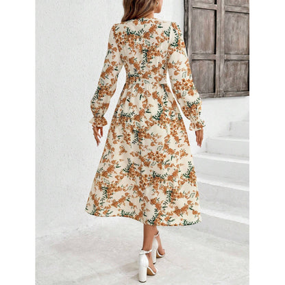 Robe maxi pour femmes avec une coupe élégante et un design floral Chic und Stil