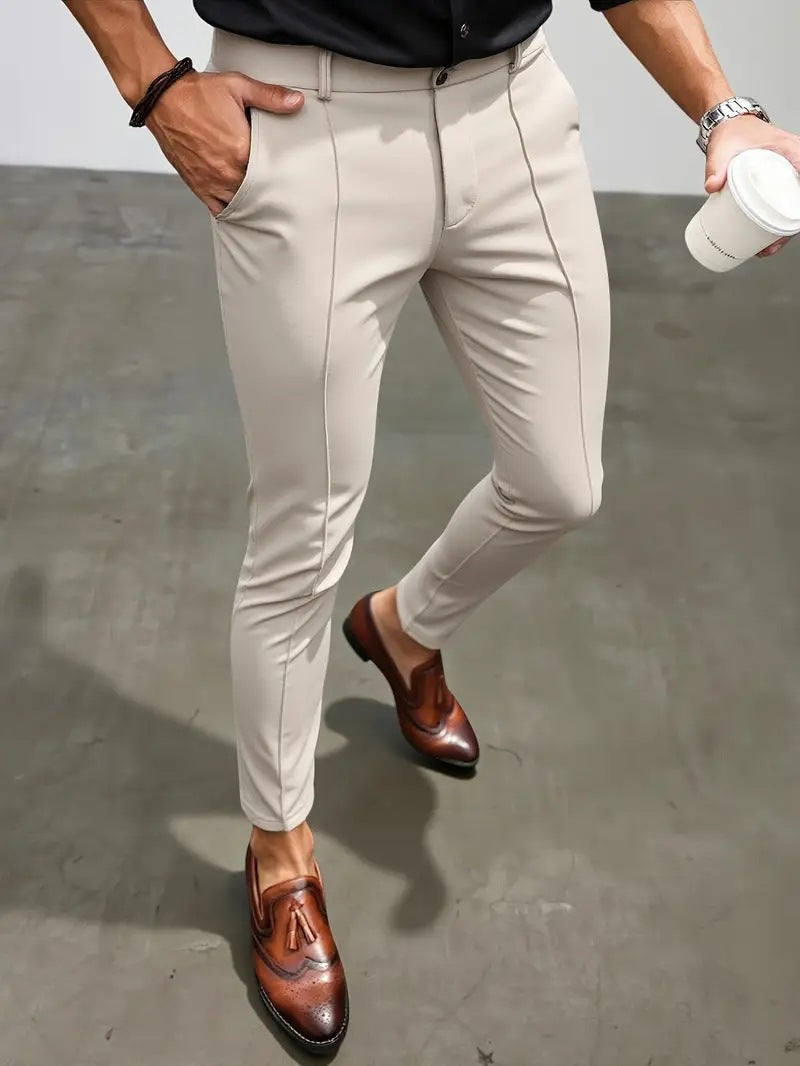 Men's Slim-Fit High-Quality Pants with Innovative Design Chic and Style
