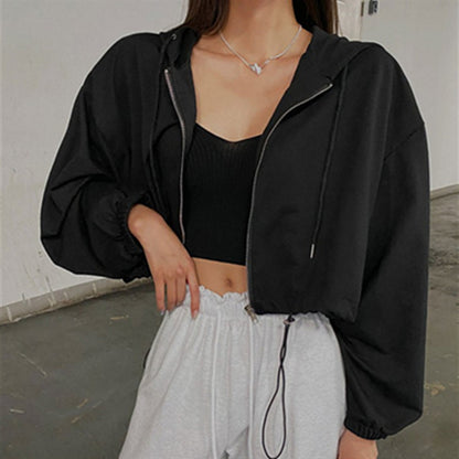 Veste de sport courte à la mode pour femmes Chic & Stil