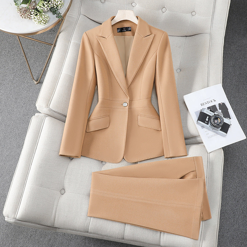 Light brown / Blazer / 4XL