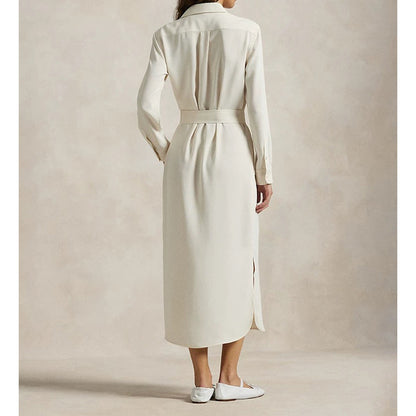 Robe Chemise Utility Élégante pour Femme Chic und Stil