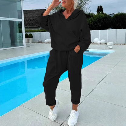 Chic and Stylish Women's Trendy Hoodie and Jogger Pants Set