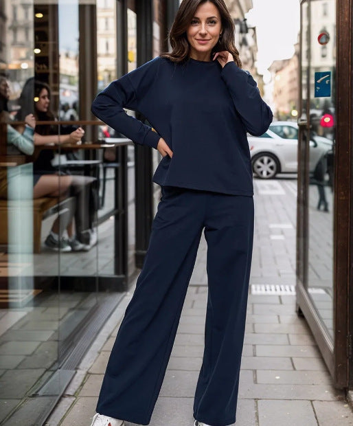 Dames Ensemble de loungewear décontracté confortable avec coupe ample Chic und Stil