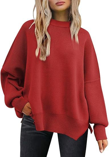 Dames pull en tricot décontracté Chic und Stil