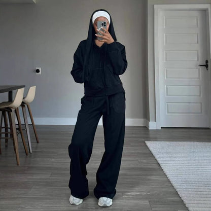 Chic and Style casual hoodie set and leisure pants for women