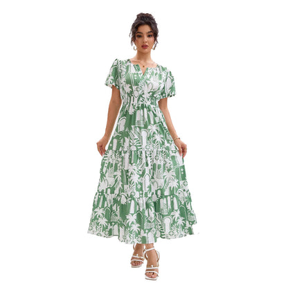 Robe Maxi Boho en Tulle Chic und Stil