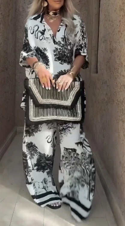 Dames Robe Maxi d'été Chic und Stil