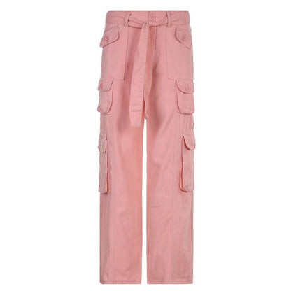 Women’s cargo pants with practical side pockets and trendy cut Chic und Stil