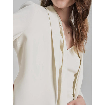 Ensemble robe blazer cintrée pour femmes Chic und Stil