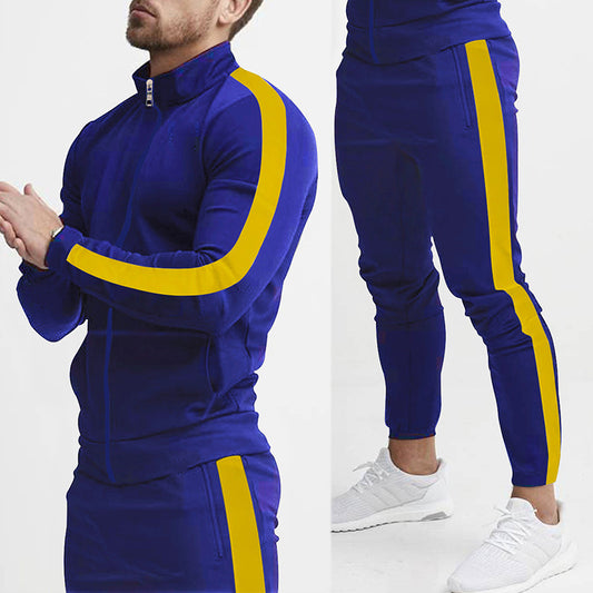 Costume de sport pour hommes avec poches zippées pratiques et matériau respirant Chic und Stil