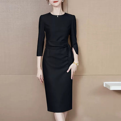 Robe Bodycon Élegante pour Femmes avec Ruching Latéral Chic und Stil