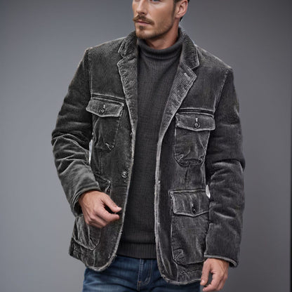 Dames Cord Blazer Chic und Stil