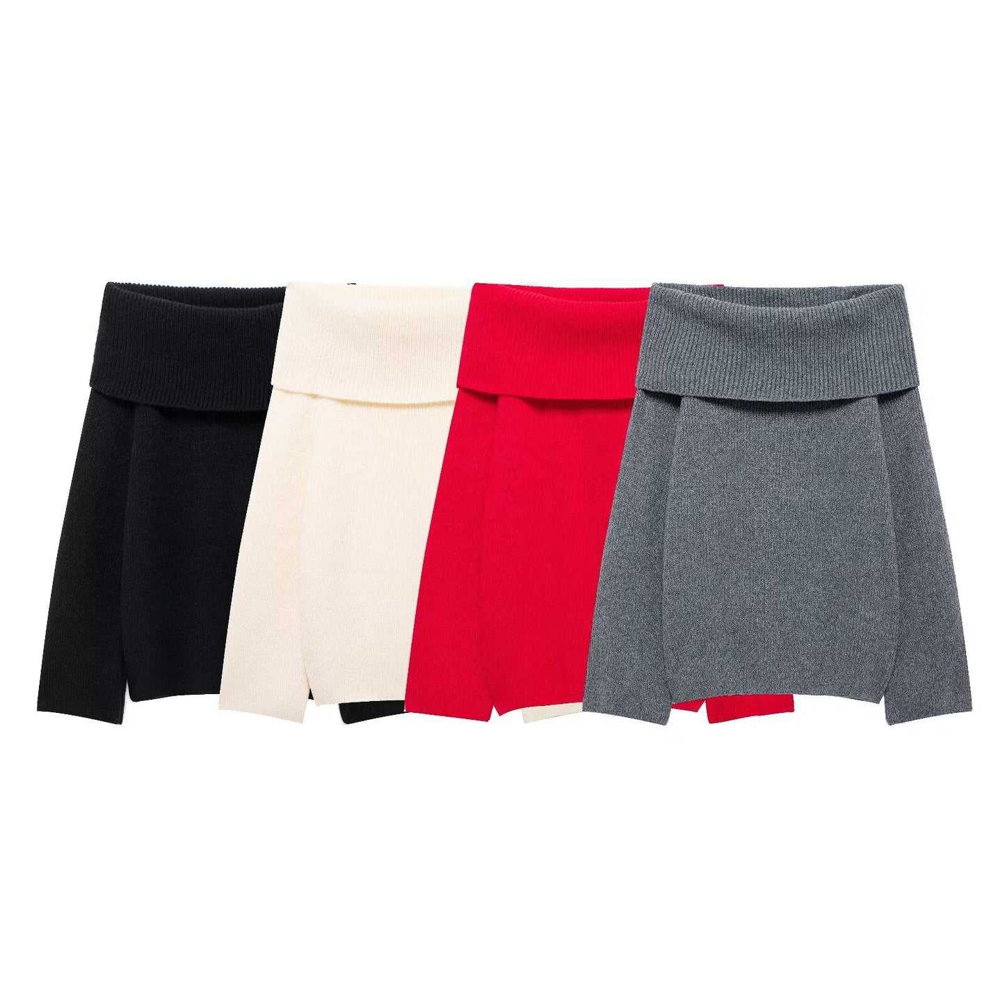 Dames Pull en maille douillet Chic und Stil
