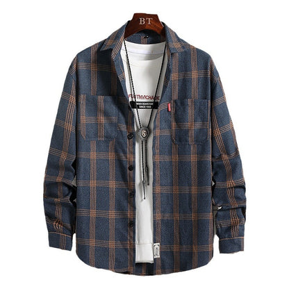 Chemise à carreaux pour hommes avec un design pratique de poche poitrine et une coupe confortable Chic und Stil
