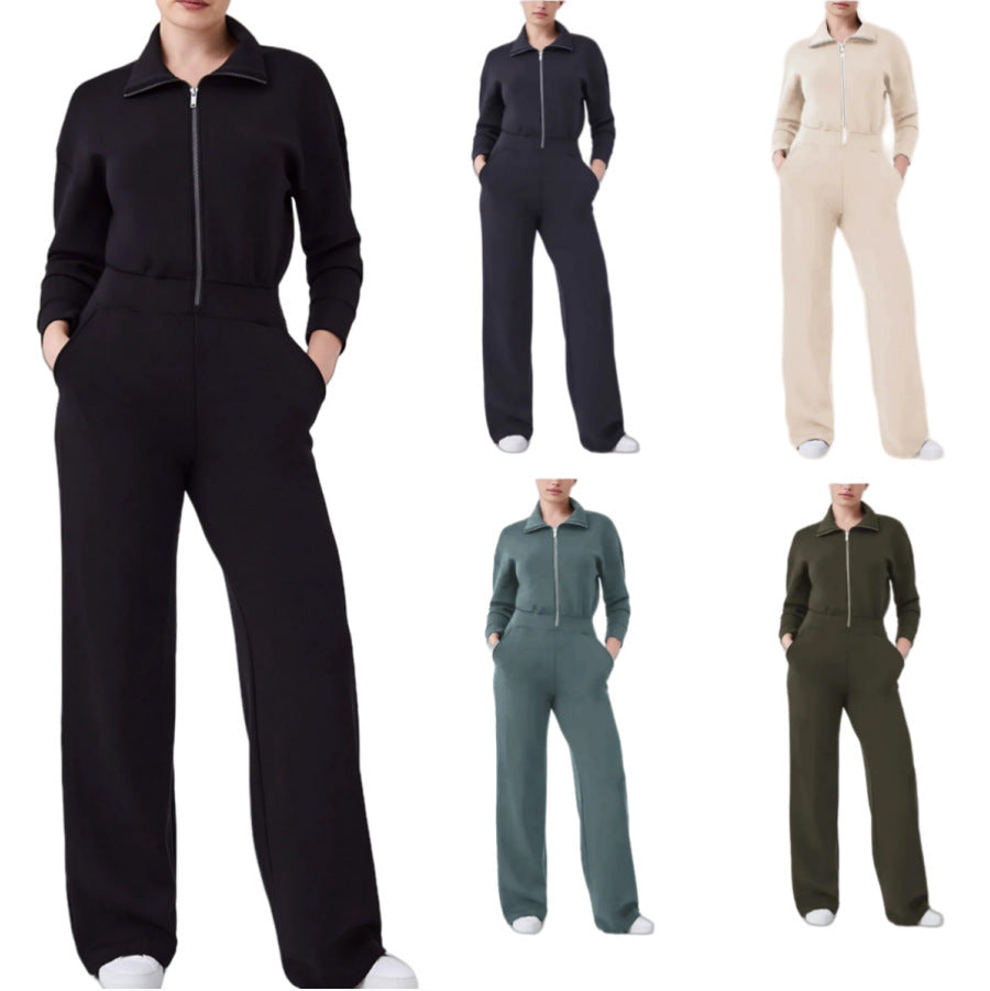 Combinaison de détente zippée pour femmes Chic und Stil