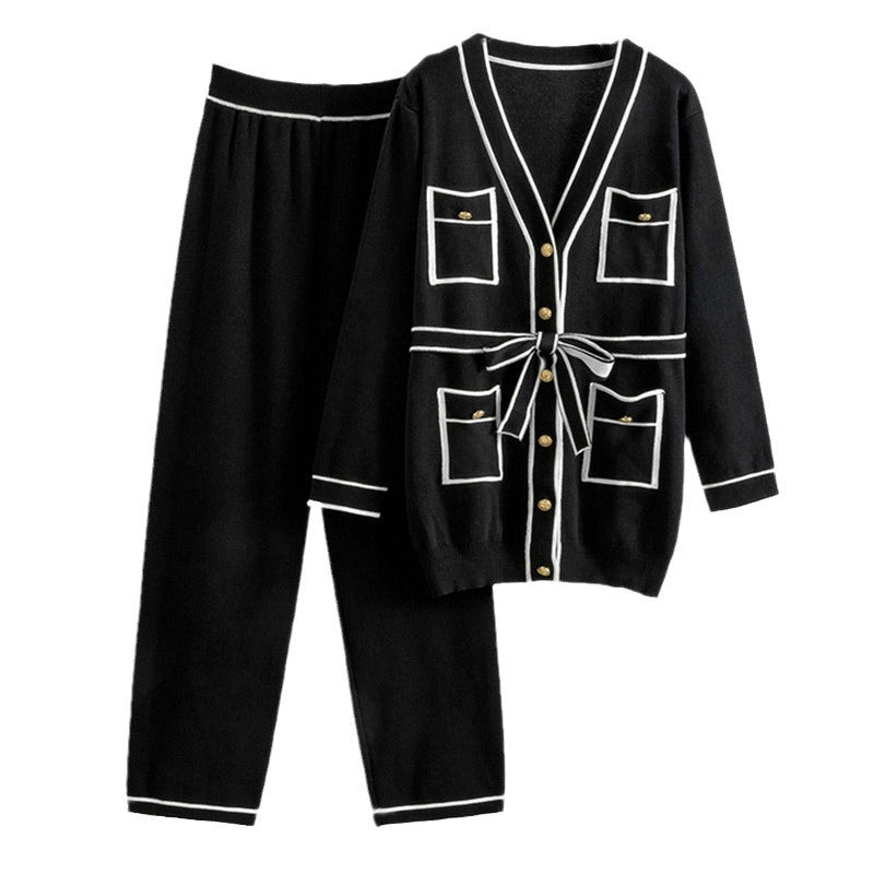 Dames ensemble tricot confortable Chic und Stil