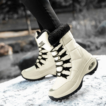 Bottes d'hiver thermiques pour femmes avec semelle antidérapante et doublure isolante Chic und Stil
